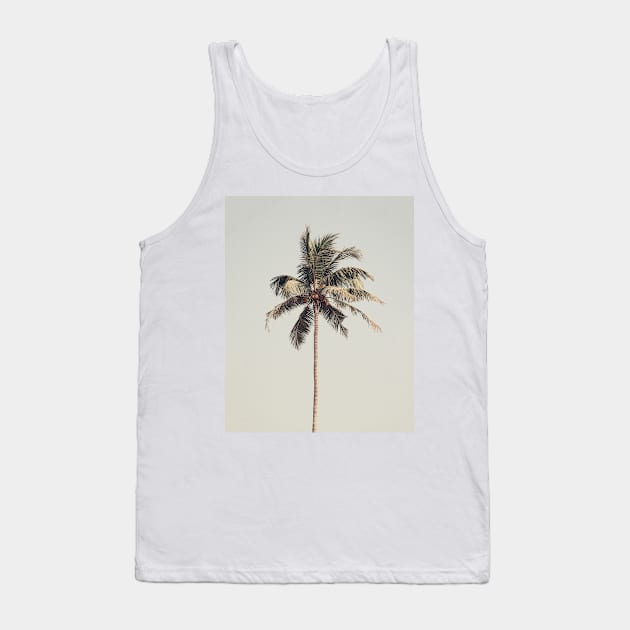 Palm tree by the beach Tank Top by beyondreason